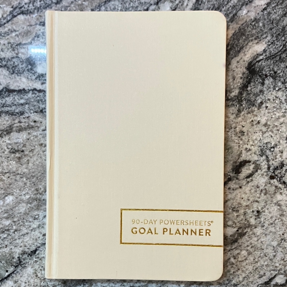 90-Day Powersheets Goal Planner - Natural Linen color